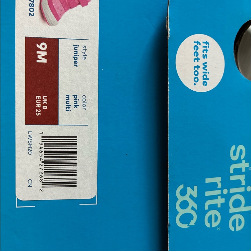 Stride Rite Pink Star Pattern Kids Boots - Picture 4 of 5